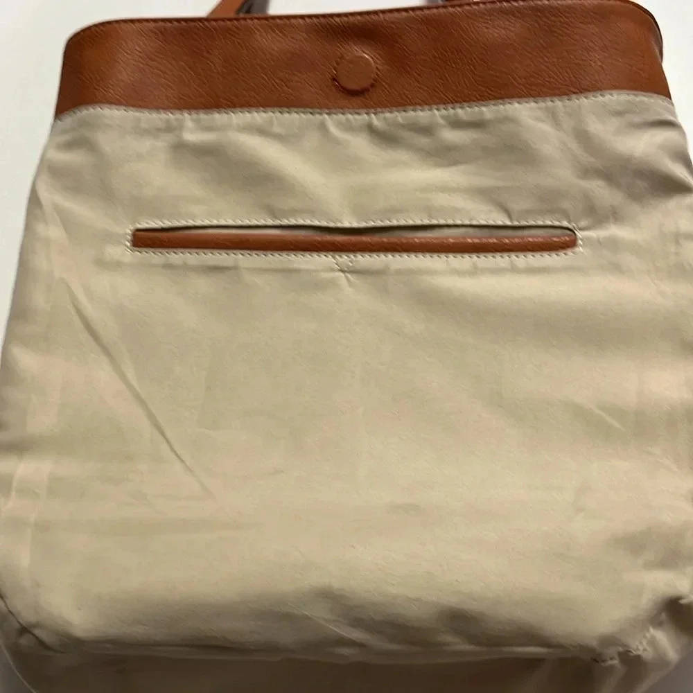 Imperfect Sole Society tote bag magnetic‎ closure versatile mom bag fall